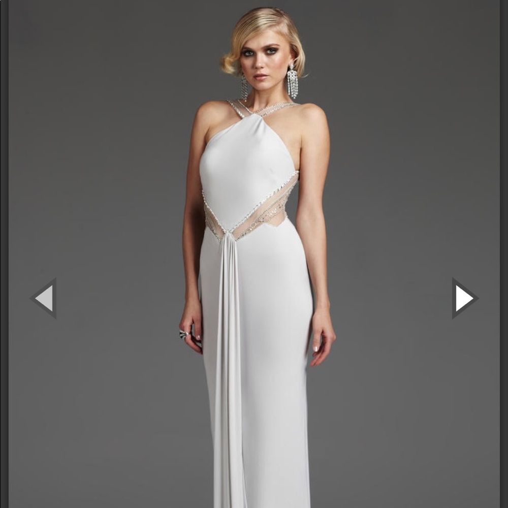 Ivory Long Formal Dress